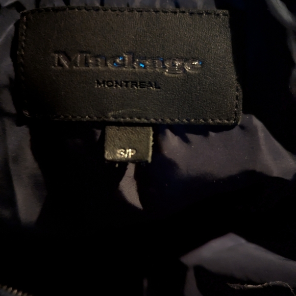 MACKAGE Black Warm Winter Contemporary Down Puffer Long Coat Size Small - Picture 10 of 13